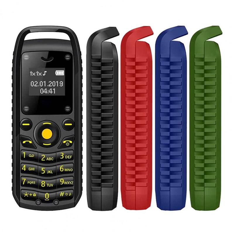 Comunicazione del segnale 380mAh batteria Dual card slot Mini Key Phone Electronics Product