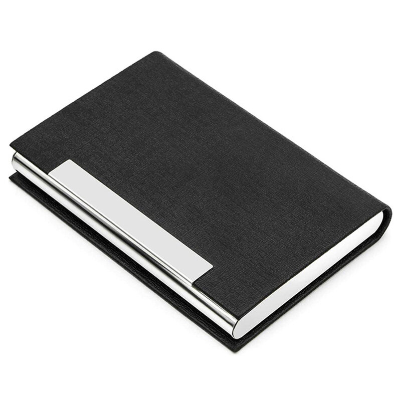 1 Pc Men Business Card Case Stainless Steel Aluminum Holder Metal Box Cover Women Credit Business Card Holder Case 2022 New