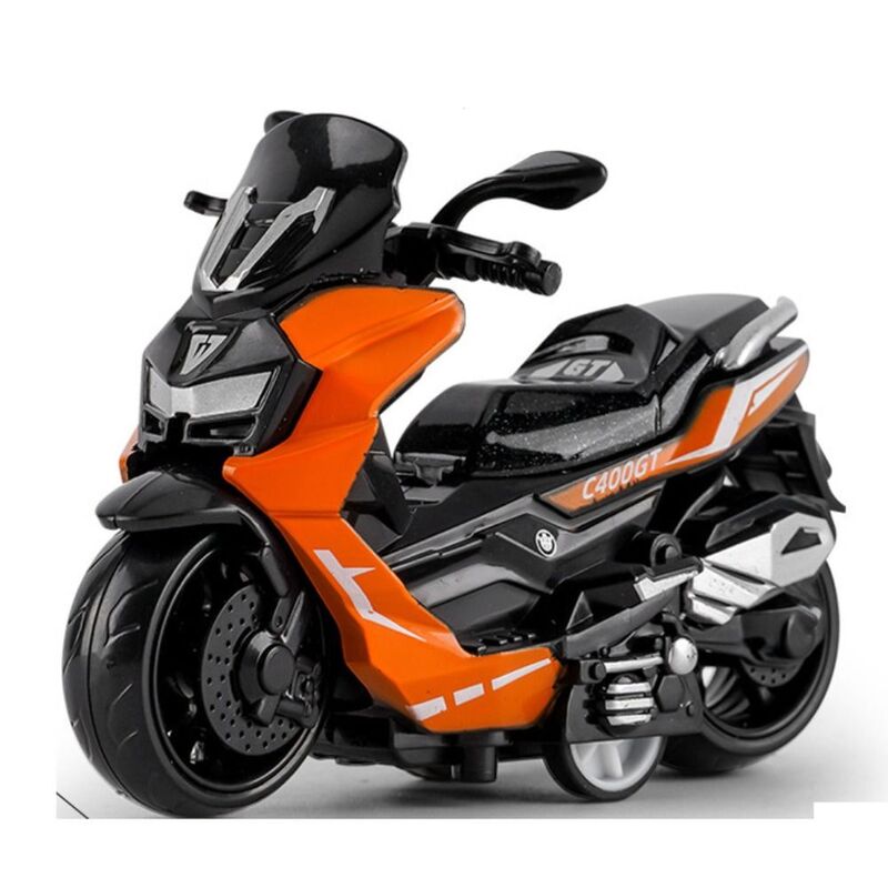 Modelo de motocicleta extraíble, miniatura de inercia portátil, Mini Vehículo de motocicleta, fundido a presión juguete de simulación, colección de Juguetes