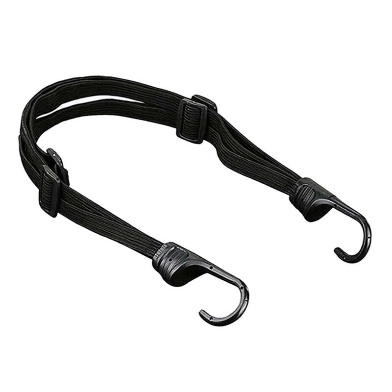 Accessorio universale per cinturino elastico per moto con corda per casco per moto