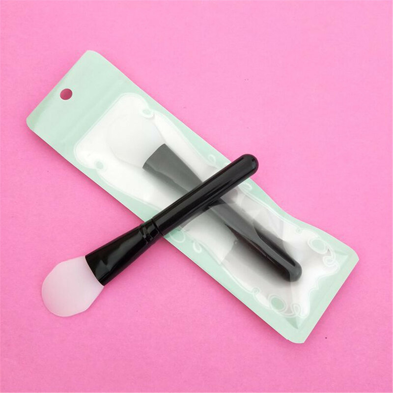 1pc Soft Silicone Mask Brush Makeup Beauty Brush Handle DIY Mask Stick Adjustment Stick Soft Facial Mask Facial Skin Care Tools