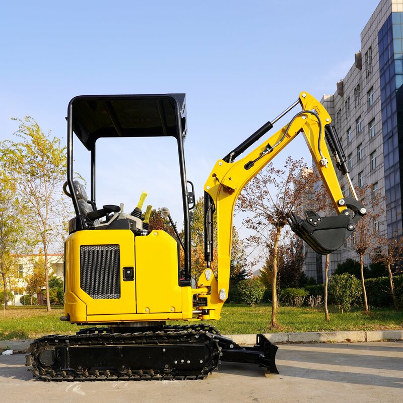 Small excavator power upgrade 1.8-37km/h swing arm 60 ° optional driver's cabin cold and warm air conditioning luxury excavator