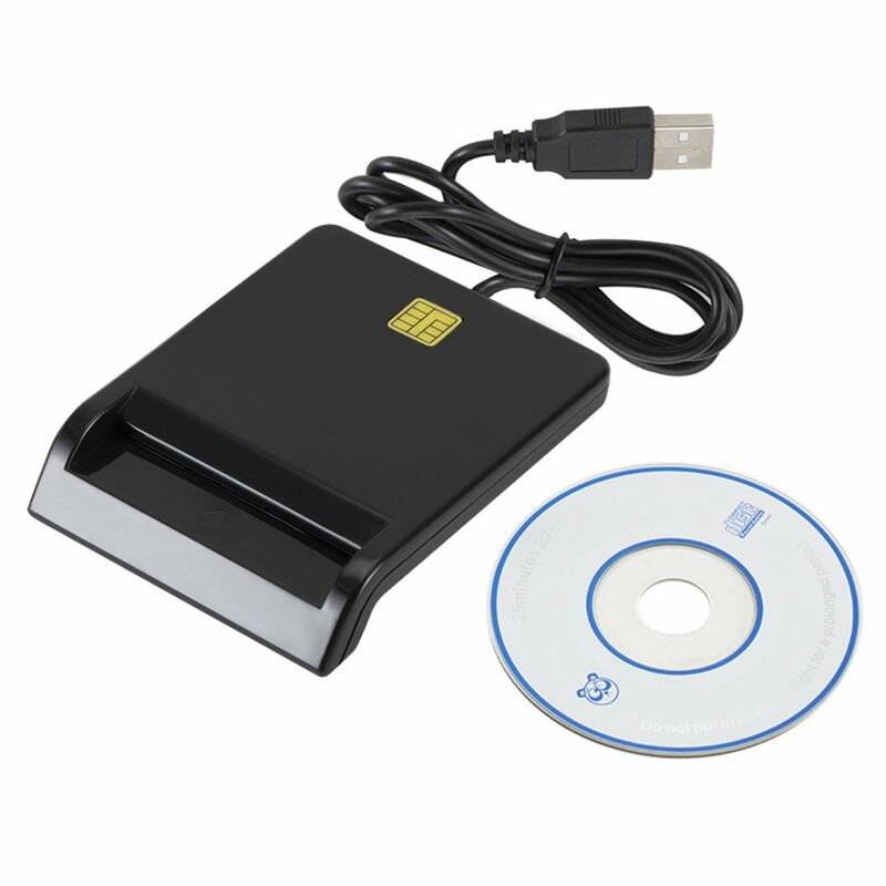 USB 스마트 카드 리더기, 마이크로 SD/TF 메모리 ID 뱅크, 전자 DNIE Dni Citizen Sim 복제기 커넥터 어댑터, ID 카드 리더기