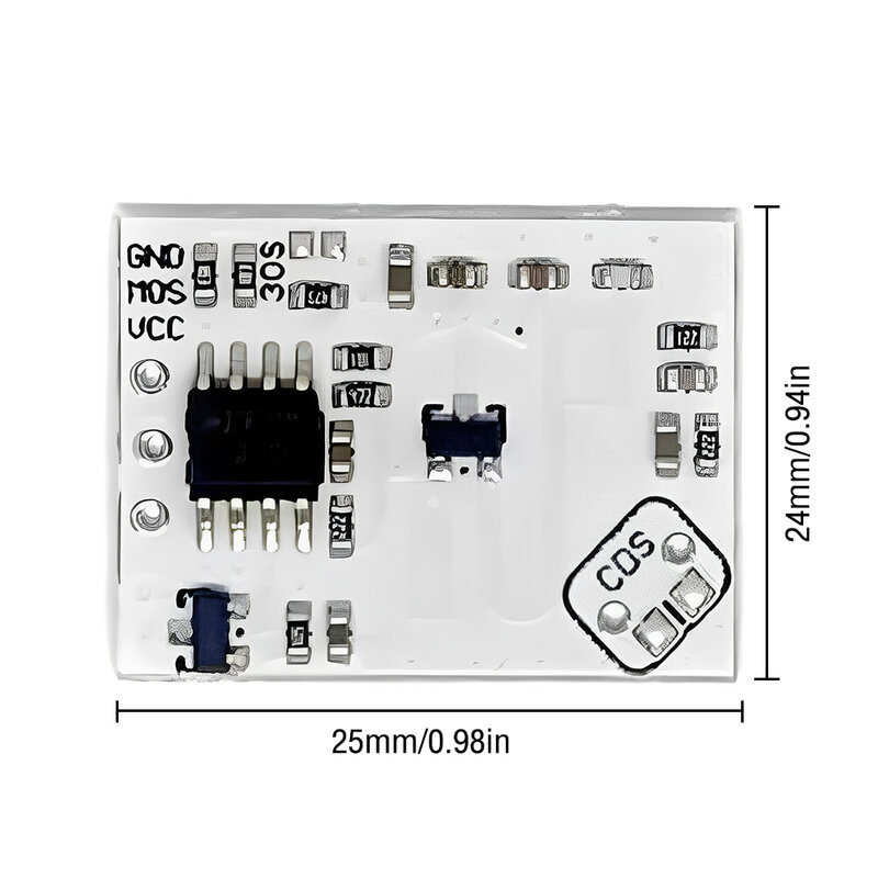 Módulo de interruptor de indução de corpo humano de radar de microondas RCWL-0513, detector inteligente pode ser diretamente induzido por banda de luz