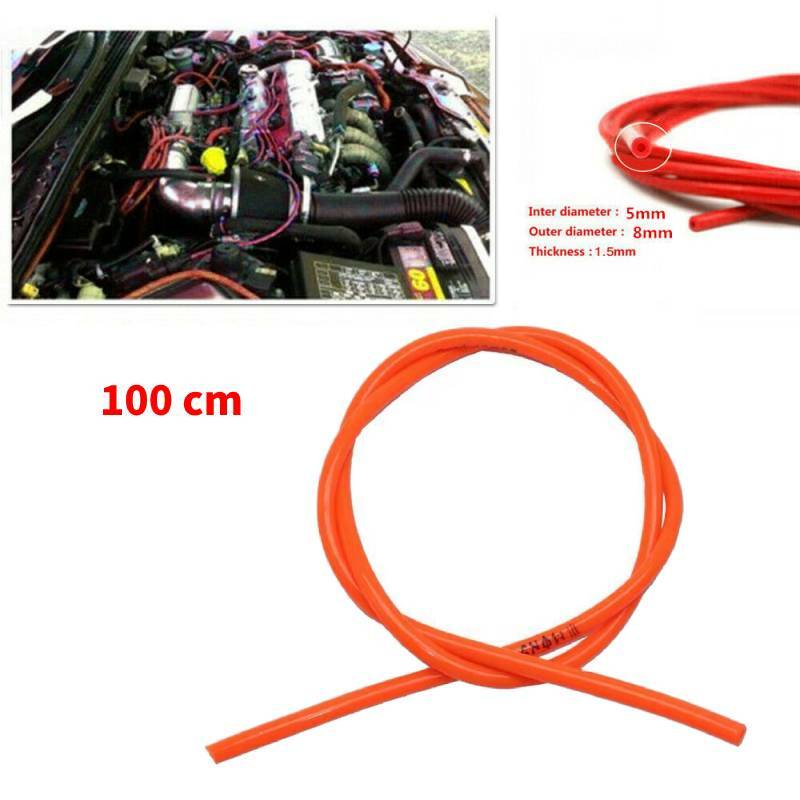 1M Motorcycle Fuel Filter Motorbike Dirt Hose Line Petrol Pipe Fuel Gas Oil Tube Cafe Racer Colorful Universal Motorcycle Parts