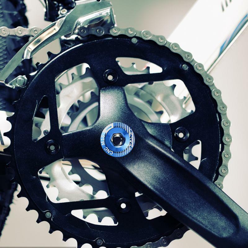 Bike Crankset Arm Bolt Mountain Road Bike Crankset Screw Aluminum Alloy Crankset Cycling Parts Accessories Tool For MTB