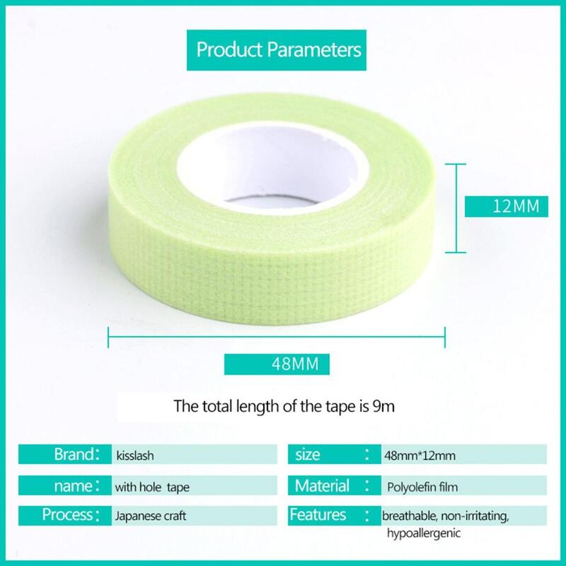 Micropore Tecido Cílios Postiços Extensão Tape, fácil de rasgar Enxerto, Lash Falso, Sob Eye Pad, Individual Eye Lashes Tools