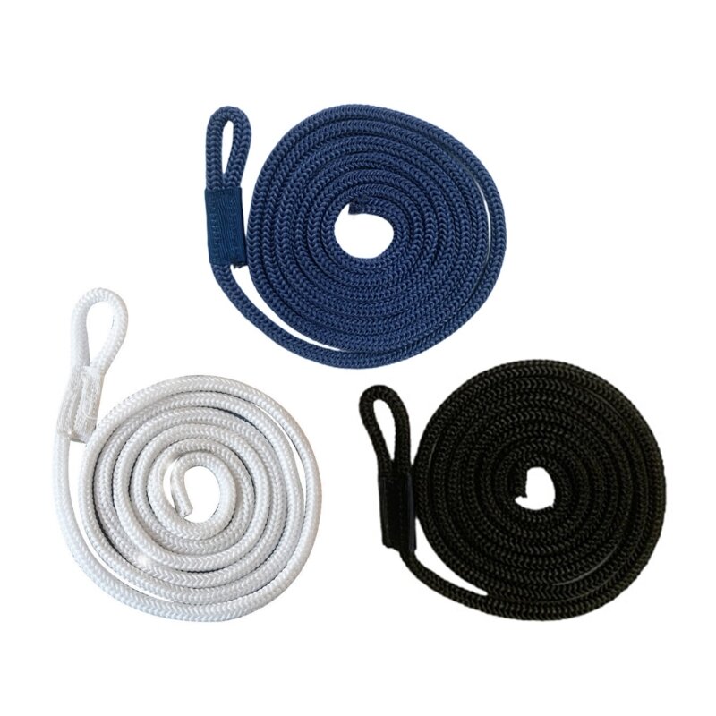 5FT Boat Yacht Lines DoubleBraided BumpersWhips Rope Docking For Canoe Crafting Dropship