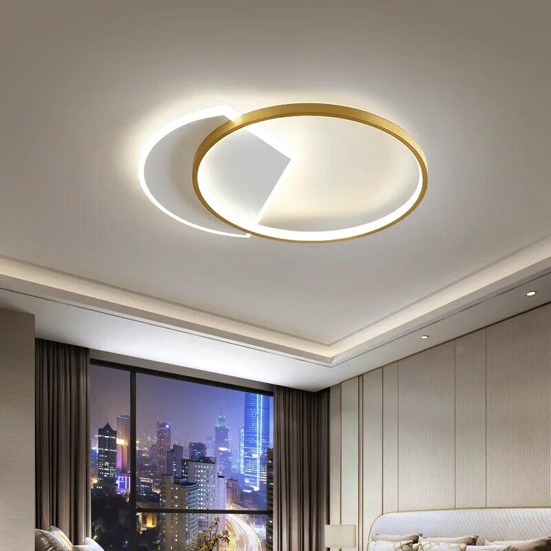 Moderne LED-Decken leuchte für Schlafzimmer Wohnzimmer Esszimmer Flur Balkon Kronleuchter Innen Wohnkultur Leuchte Glanz
