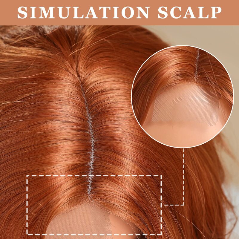 Волнистый синтетический парик BUQI с челкой, Короткие парики боб карамельных цветов, вьющиеся волнистые волосы длиной плеч, косплей-парик, ежедневный красочный парик