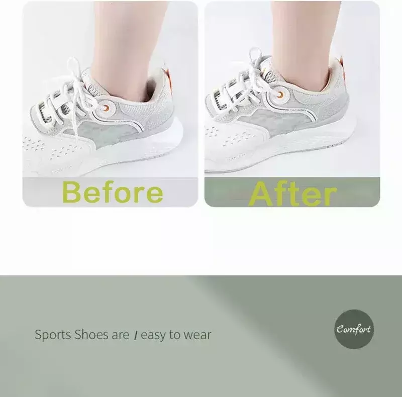 Plantillas para zapatillas deportivas para mujer, Protector de talla ajustable, parche para aliviar el dolor, cuidado de los pies, 1 par