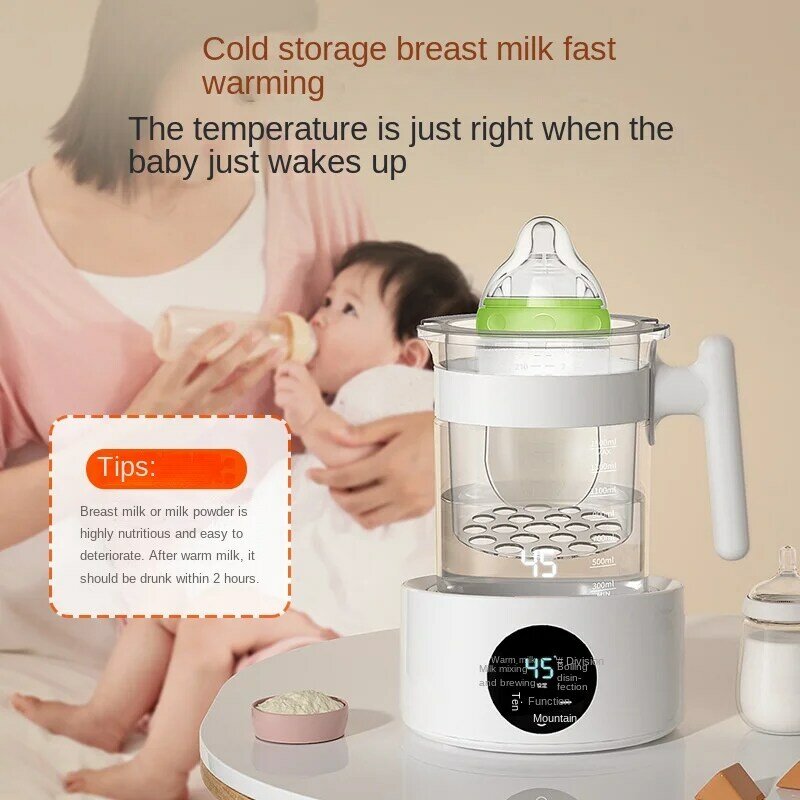 Inteligente automático bebê garrafa aquecedor, temperatura constante, água quente chaleira elétrica, tudo-em-um máquina, do agregado familiar