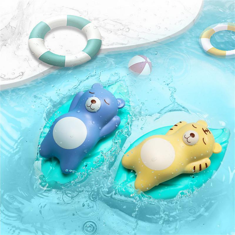 Cartoni animati orso giocattoli da bagno per bambini giochi per bambini giocattolo per l'acqua bagno per bambini placare giocattoli giocattoli per vasca da bagno bambini che nuotano giocattoli da bagno per bambini