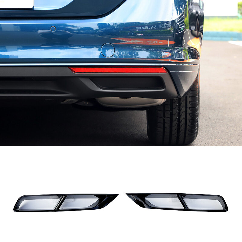 For VW Passat B8.5 Exhaust Chrome Rear Bumper Decorative Strip 2020 2021 2022 2023 Passat B8.5 Chrome Decorative ABS Accessory