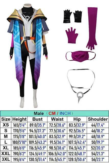Heartsteel Aphelios Cosplay Wigs Mask Gloves Suits Anime Game LoL Costume Fantasy Disguise Adult Men Roleplay Outfit Halloween