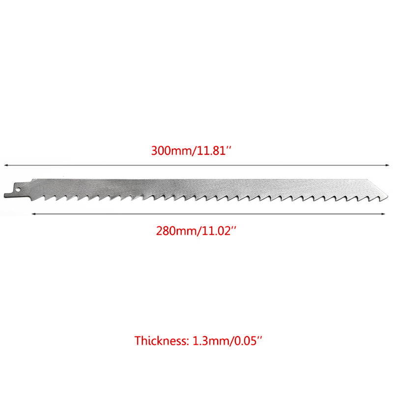 300mm Reciprocating Saw Blade Stainless Steel Wood Pruning Saw Blades Multi Tool For Cutting Wood Woodworking Tool Accessories