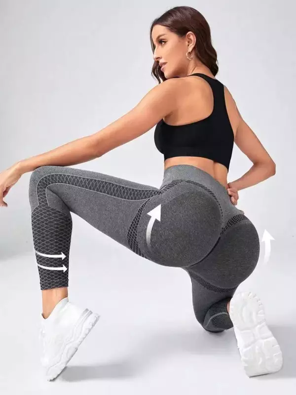 Yeae Vrouwen Yoga Leggings Fitness Naadloze Legging Vrouw Buikcontrole Hardlopen Training Hoge Taille Panty Gym Leggings Voor Sport
