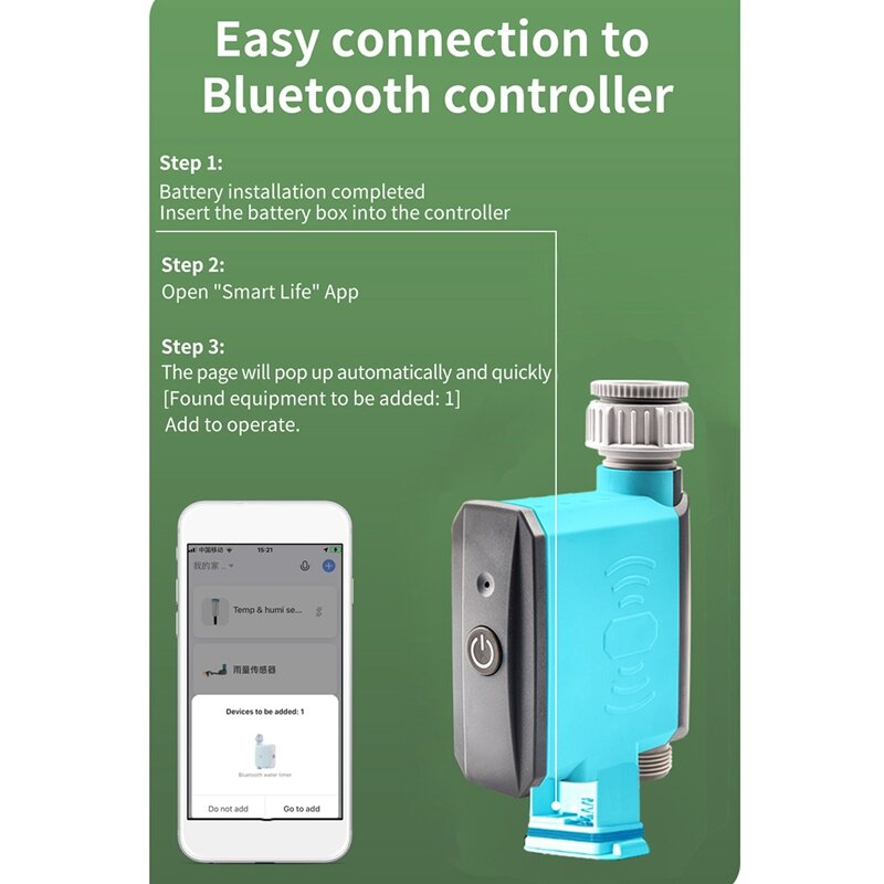 Irrigazione Bluetooth Wifi irrigazione Controller temporizzazione irrigazione artefatto automatico Smartphone Timer remoto