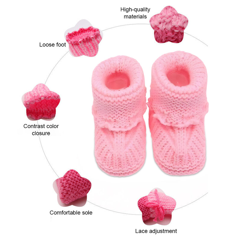 Warm Crochet Knitted Socks For Newborns Baby S Feet Cozy And Comfortable Soft Knitted Baby Shoes