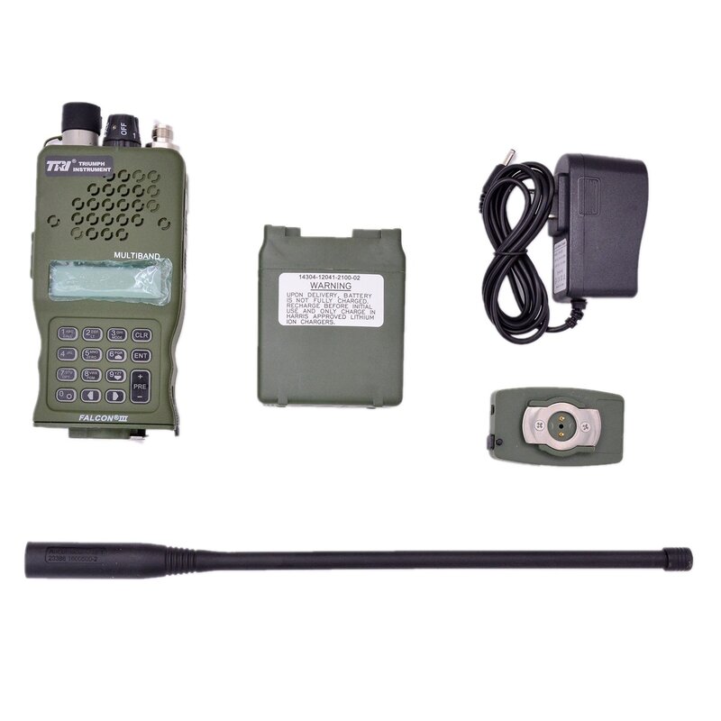 PRC-152A taktische Zwei-Wege-Radio UKW UHF 10W HD-Bildschirm optional GPS Kdu Controller Aluminium Air Band Empfänger Ham Walkie Talkie