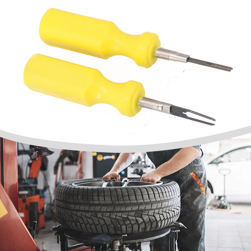 Accessories High Quality Hot Car Terminal Removal Tool Extractor 2 Pcs Assemble Yellow Crimp Kit Stianless Steel
