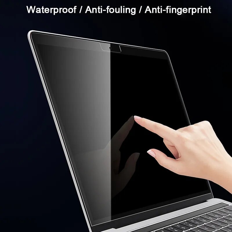 2023 für MacBook m1 m2 Air 13 a2337 a2681 a2442 Pro 14 13 15 16 a2485 Anti-Peeping-Displays chutz folie Anti-Spion-Film-Sichtschutz filter