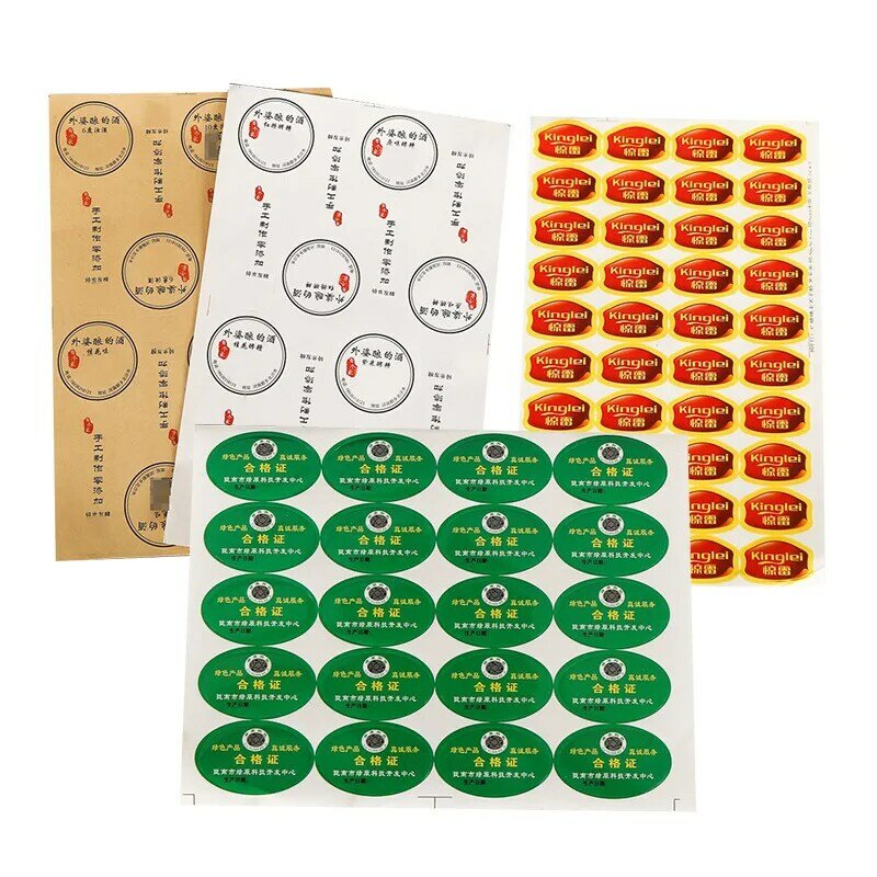 Spersonalizowane kolorowe naklejki przezroczyste samoprzylepne etykieta samoprzylepna naklejki na produkty z PVC nadrukowane logo etykiet znaków towarowych z kreskówek