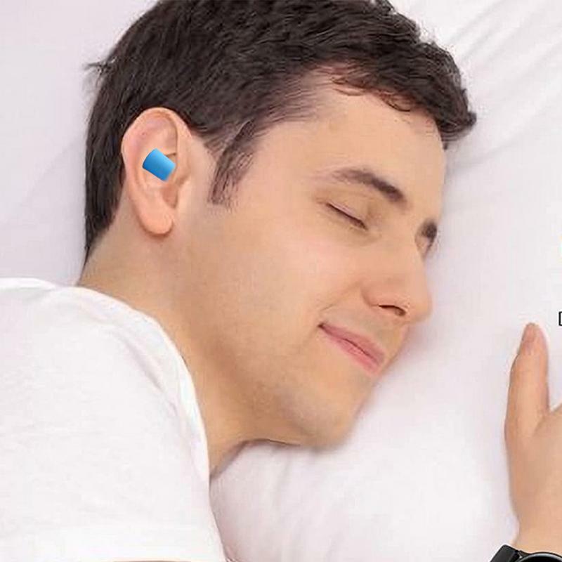 سدادات أذن مريحة للنوم ، إسفنجة قابلة لإعادة الاستخدام ، سدادات أذن متعددة الوظائف للحد من الضوضاء ، 5 أزواج