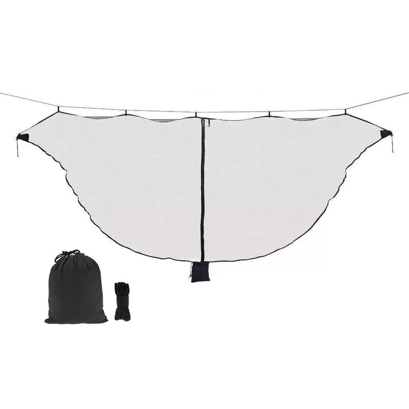 Outdoor Lichtgewicht Reizen Draagbare Scheiden Opknoping Klamboe Bugs Net Voor Camping Hangmat