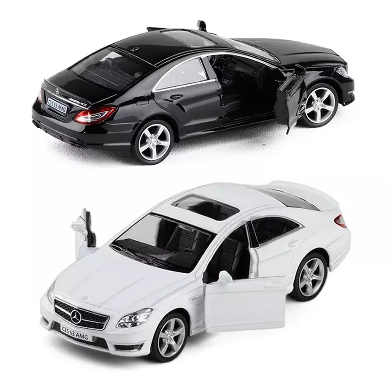 1:36 Mercedes Benz CLS C63 S600 AMG wysoka symulacja Model odlewu samochodów luksusowy stop modelu pojazdu kolekcja samochodów zabawka dla dziecka