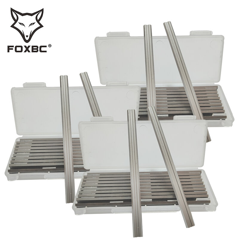FOXBC 30PCS 82mm lame per pialla strumenti per la lavorazione del legno per DeWalt Bosch Makita Metabo Ryobi Planer
