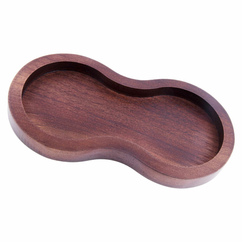 Soporte de pantalla de filtro de café, Base de martillo de madera de nogal, accesorios para cafetera, 51mm, 53mm, 58mm