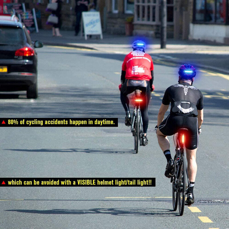 Dilwe-luz trasera para bicicleta, luz LED de alta intensidad recargable por USB, ultrabrillante, accesorios para ciclismo de montaña