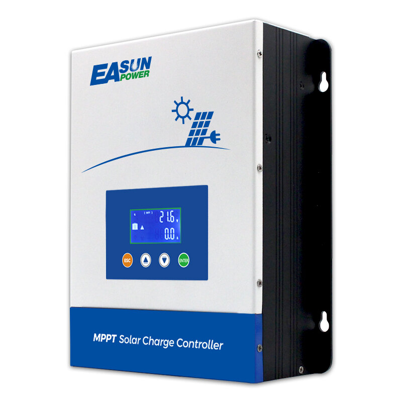 Easun Power 12V 24V 48V Automatische Acculader Controle 80a Mppt Zonne-Energie Laadregelaar