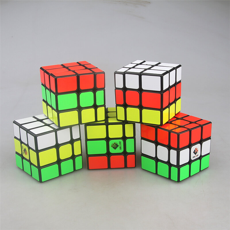Puzle mágico de 3x3x3 para niños, Cubo de espejo suave, Puzz, 1 unidad
