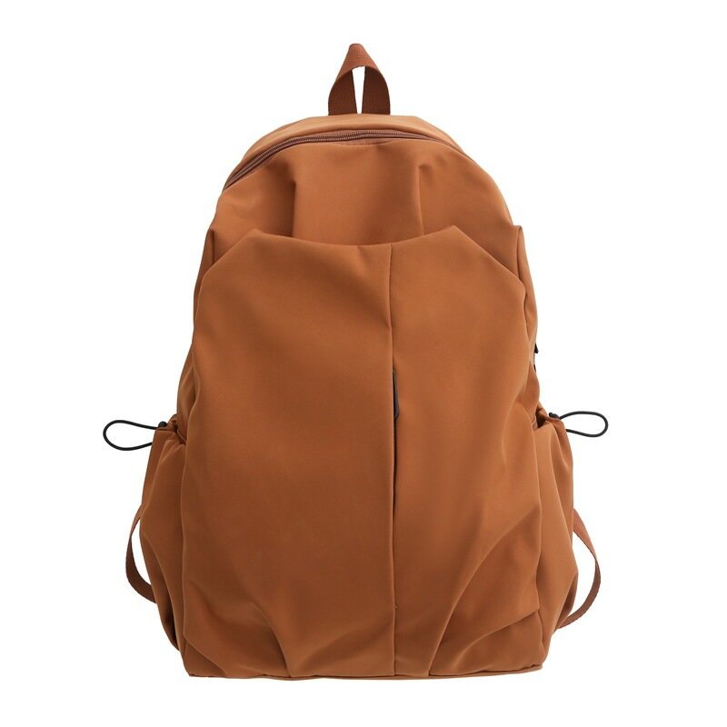 Рюкзак унисекс, трендовый дизайн, однотонный, простой, для телефона, планшета, ПК, кошелек для хранения, в стиле преппи, школьный портфель большой вместимости для студентов