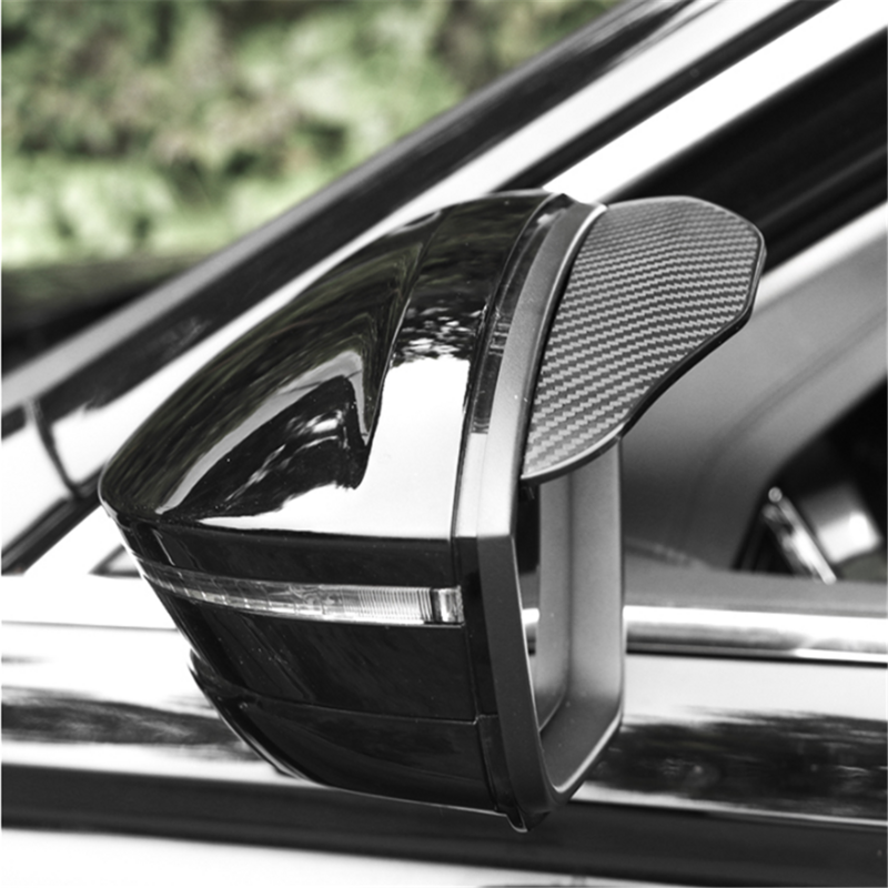 Universal Car Rearview Mirror Rain Eyebrow for Pontiac Vibe Scion tC Toyota Yaris Hatchback Prius