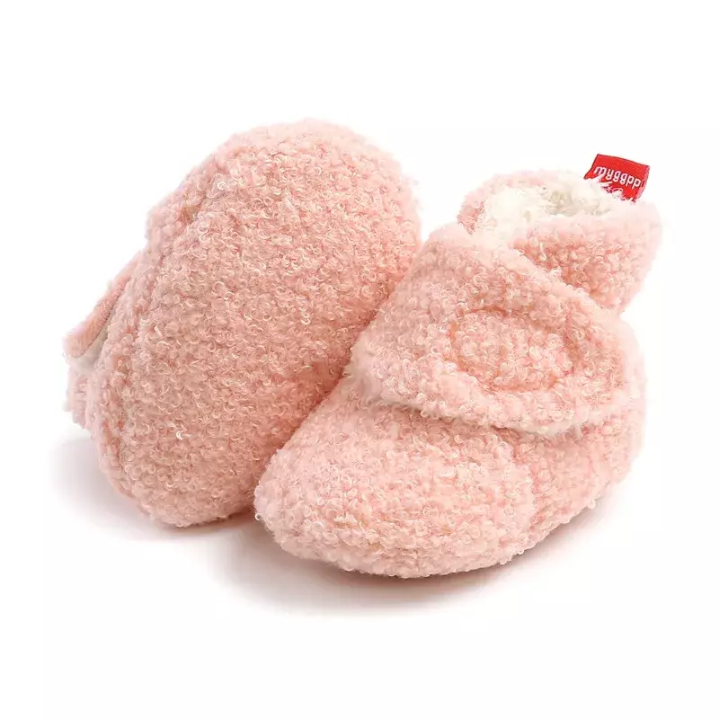 2023 New Fashion Winter Infant Baby Slippers Girls Boys Booties Warm Baby Socks Shoes Newborn Crib Shoes Baby Prewalkers 0-18M
