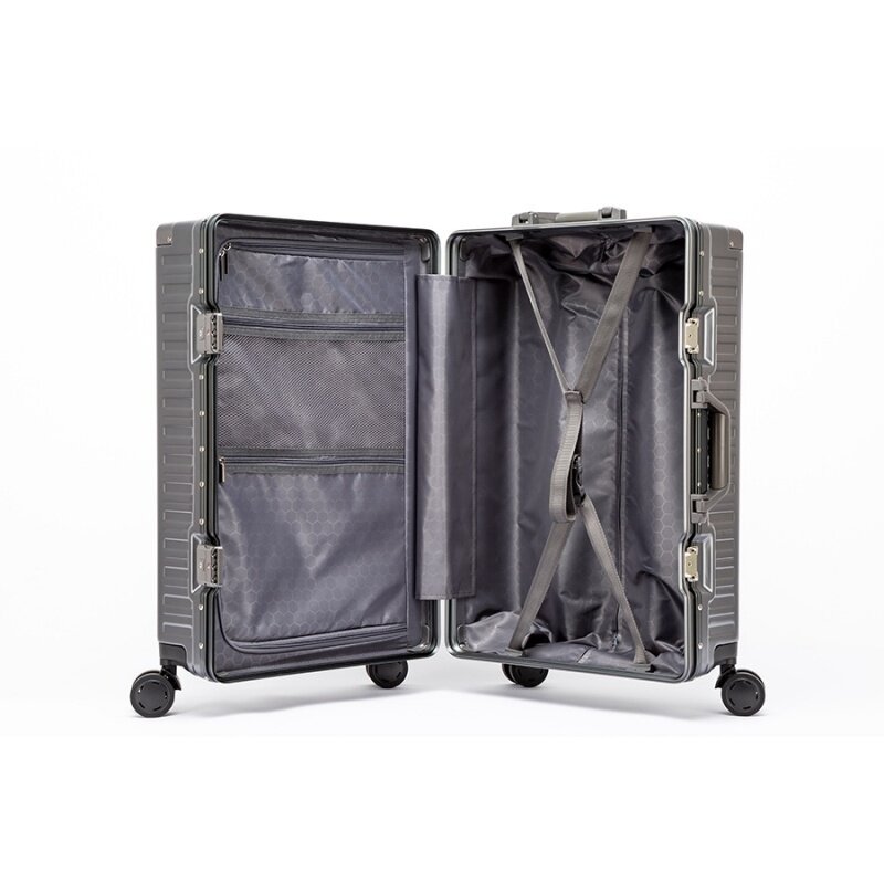 20 "wysokiej klasy aluminiowa rama bagażowa walizka podróżna cicha walizka na wózek pokładowy moda męska biznesowa 26" torba studencka marynarska