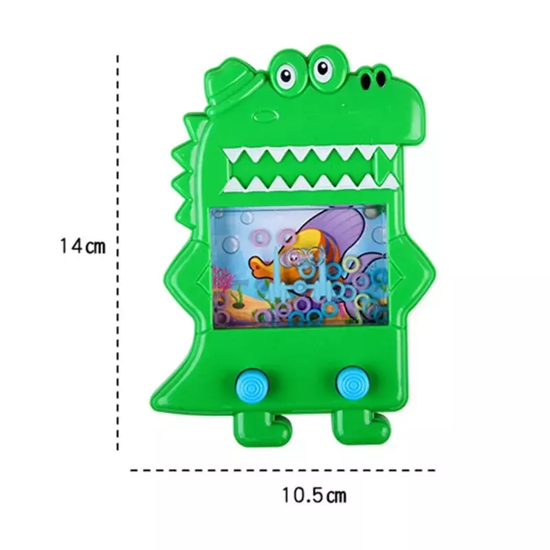 Juegos acuáticos de agua de dinosaurio de dibujos animados para niños, 1 piezas, juguetes sensoriales acuáticos, recuerdos de fiesta de cumpleaños, rellenos de Piñata, premios de Carnaval