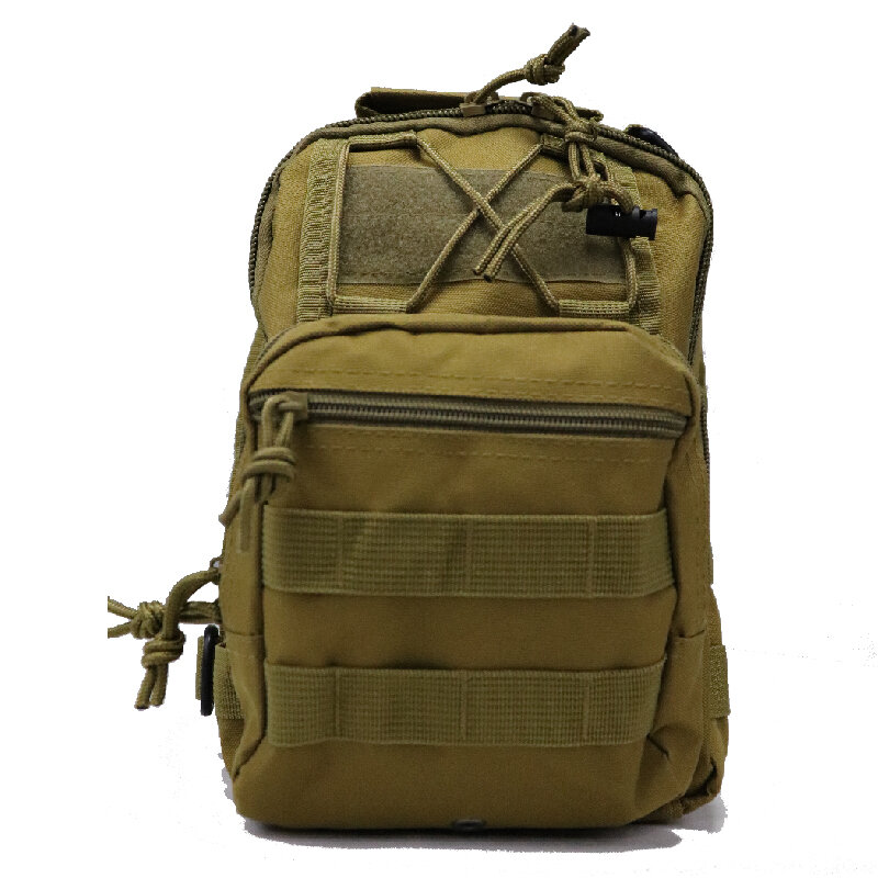 Men Sport Tactical Crossbody Bag Military Molle Camouflage Chest Bag For Hunting Oxford Hiking Camping Shoulder Bag