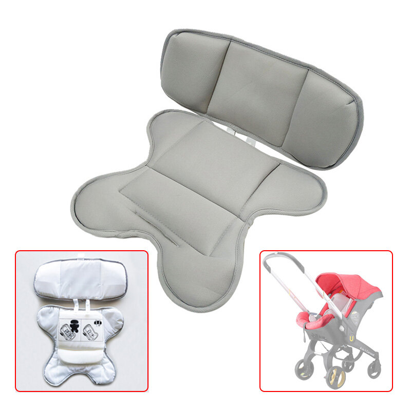 Коврик для автомобильного сиденья Doona fofoo, подушка для поддержки головы и шеи, дышащий сетчатый матрас, детская коляска, теплый телефон
