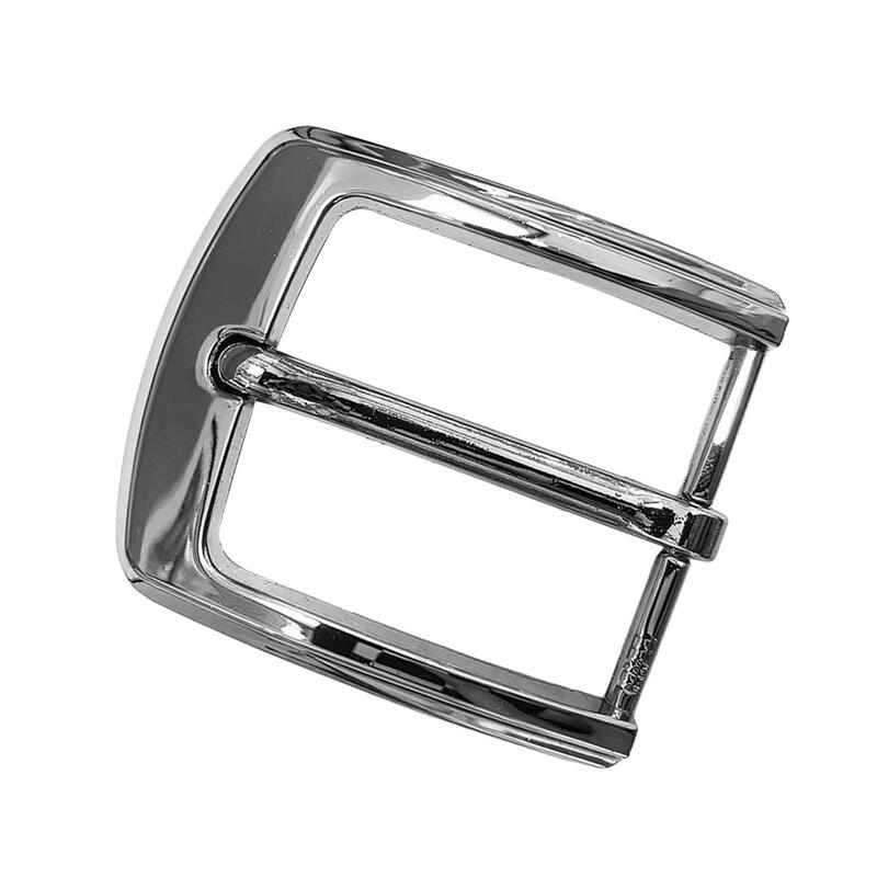 Belt Buckle Alloy Square for 37-39mm Belt Replacement Classic Casual Rectangle Pin Buckle for Leather Strap Belt Accessories Men