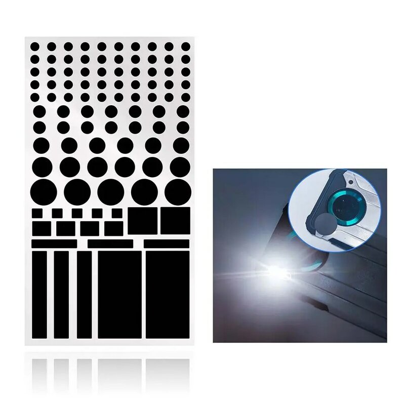 자동 LED 정전 스티커, 50-100% 비율, 디밍 라이트 차단 스티커, 전자 제품, 가정용 전자 제품