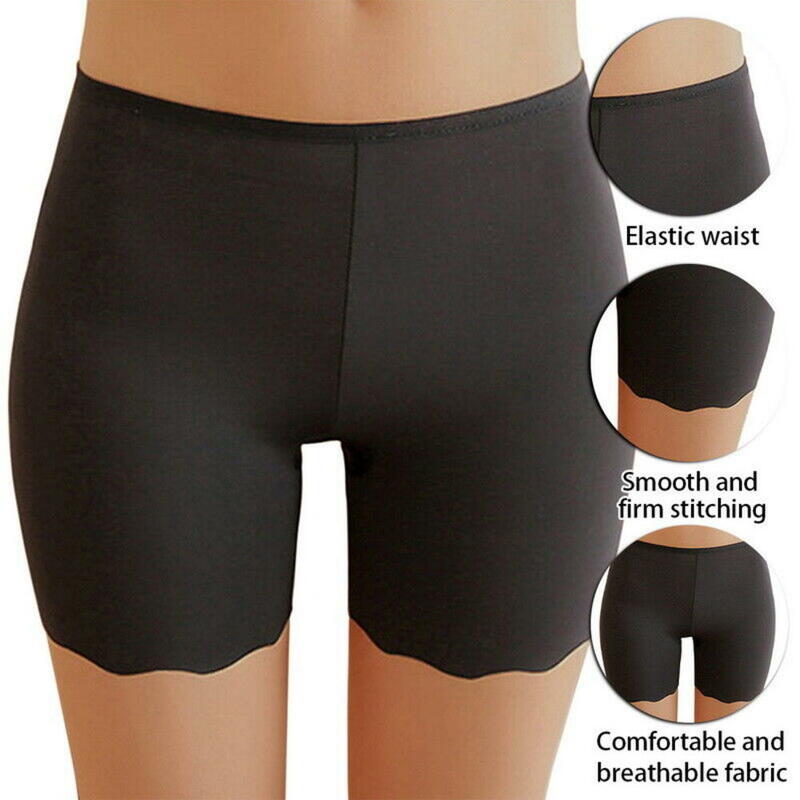 Women Shorts Underwear Soft Elastic Safety Pants High Waist Under Leggings Shorts Casual Breathable Anti Chafing Underwear