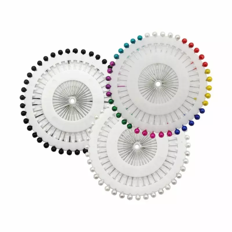 縫製用のカラフルな丸いビーズのボール,480個,36mm,ステッチ,洋裁用の滑らかなプッシュピン
