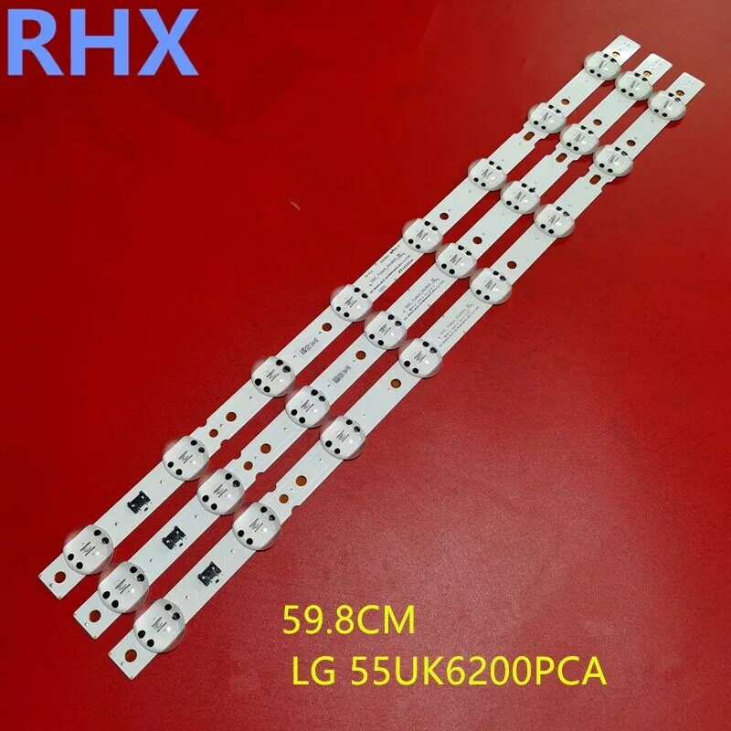 3 PCS/lot LED Bar for LG 55UK6450 55UK6360PSF 55UK6360 55UK6470PLC 55uk6200pue 55UK6300 SSC_TRIDENT_55UK63_S SVL550AS48AT