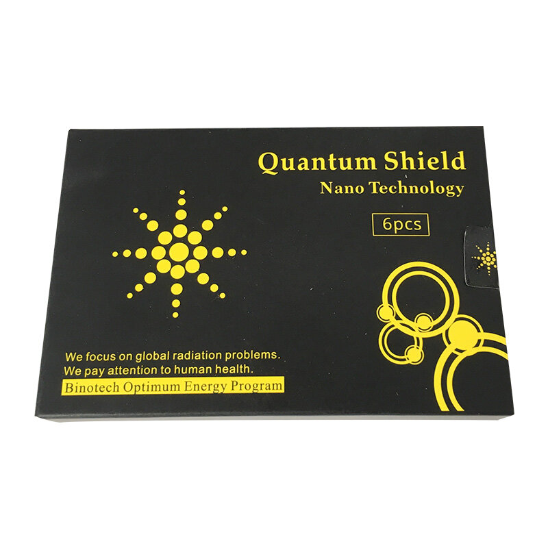 Stiker ponsel EMF Quantum, kualitas tinggi pelindung ponsel Anti radiasi Chip telepon