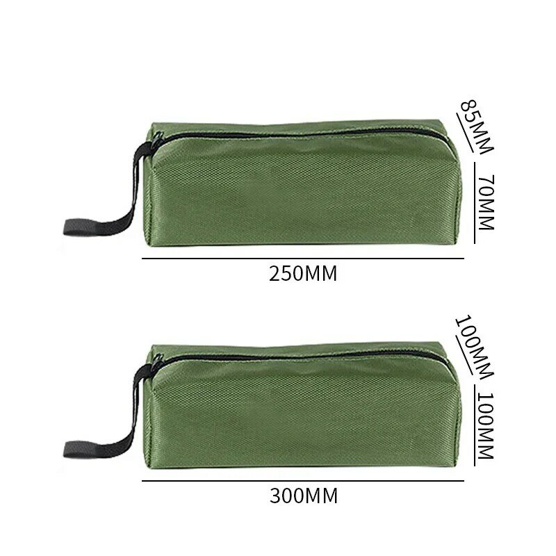 กระเป๋าเครื่องมือมือถุงผ้าใบหนาสำหรับเครื่องมือขนาดเล็กแหนบไขควงกระเป๋าเครื่องสำอาง Mata Bor กระเป๋าซิปกันน้ำ