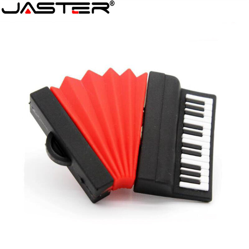 JASTER – clé USB 2.0 accordéon, support à mémoire de 4GB 8GB 16GB 32GB 64GB, lecteur flash, nouveau cadeau